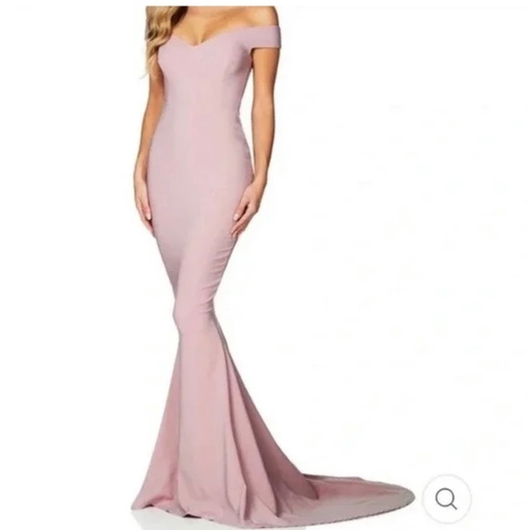 Allure gown in Dusty Pink by Nookie! Bridesmaid dress. - Picture 3 of 5
